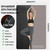 Hatha Yoga Large TPE Yoga Mat 6'x4'x1/2" Extra Thick Non-Slip Exercise Mat - for Yoga Pilates & Home Gym Workouts(Black)