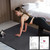 Hatha Yoga Large TPE Yoga Mat 6'x4'x1/2" Extra Thick Non-Slip Exercise Mat - for Yoga Pilates & Home Gym Workouts(Black)