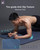 KEEP Large Yoga Mat 79"x39" for Men, 7mm Extra Thick & Oversized Exercise Mat, Non-Slip TPE Workout Mat for Home Gym, High-Density Anti-Tear Fitness Mat for Tall Users, Blue