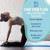 NewMe Fitness Yoga Mat for Women and Men - Large, 5mm Thick, 68 Inch Long, Non Slip Exercise Mats w/ 70 Printed Yoga Poses for Pilates, Workout and Stretching - Home and Gym Essentials - Blue
