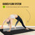 Gogokiwi Extra Wide Yoga Mat for Men Women (72"L x 36"W x 1/2" Thick) Non Slip Fitness & Exercise Mat with Alignment Marks for Yoga, Pilates, Stretch & Floor Workouts