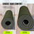 Gogokiwi Extra Wide Yoga Mat for Men Women (72"L x 36"W) Non Slip Fitness & Exercise Mat with Alignment Marks for Yoga, Pilates, Floor Workouts (Olive Green, Standard (1/4 inch Thick))