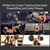 Genuine Leather Weight Lifting Belt for Men Gym Weight Belt Lumbar Back Support Powerlifting Weightlifting Heavy Duty Workout Training Strength Training Equipment 6-Inch BLACK XL