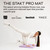 Stakt Foldable Yoga Mat Pro, 2 in 1 with Premium Textured Grip, Non Slip, Folding Exercise and Fitness Mat for Pilates, Strength Training, and High Impact Workouts - Lilac