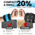 Ankle Weights for Women, Men and Kids - 4 LBS x 2 Strength Training Wrist/Leg/Arm Weight with Adjustable Strap for Jogging, Gymnastics, Aerobics, Physical Therapy (Sky Blue)