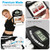 Handeful Grip Strength Tester Trainer - Dynamometer Handgrip Measurer Meter, Handheld Strengthener Exerciser for Sports, School, and Home Use（Black with strengthener）