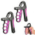 Hautrely 2PCS Hand Gripper Strengthener, 11-220LB Adjustable Resistance Grip Strength Trainer with Counter, Forearm Exerciser for Injury Recovery and Muscle Building (Pink)