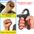 Hautrely 2PCS Hand Gripper Strengthener, 11-220LB Adjustable Resistance Grip Strength Trainer with Counter, Forearm Exerciser for Injury Recovery and Muscle Building (Pink)