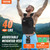 VEVOR Weighted Vest, 40lb Weight Vest, Adjustable Body Weight Jacket for Men Women, Workout Equipment for Strength and Endurance Training, Running, Jogging, Walking, Fitness, and Weight Loss