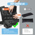 VEVOR Adjustable Weighted Vest, 35lb Weight Vest with Iron Weights, Shoulder Pad, and Reflective Stripe, Body Weight Vest Exercise Set for Men Women, Workout Equipment for Strength Training Running
