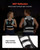 VEVOR Adjustable Weighted Vest, 11-20lb Weight Vest with 6 Ironsand Weights and Reflective Stripe, Body Weight Vest Exercise Set for Men Women, Workout Equipment for Strength Training Running Jogging