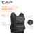 CAP Barbell Adjustable Weighted Vest, 70 lb