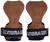 Cobra Grips Weight Lifting Gloves with Adjustable Neoprene Padded Wrist Wraps - Heavy Duty Alternative to Power Lifting Hooks for Deadlifts (PRO Brown Sway Leather)