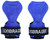 Cobra Grips Weight Lifting Gloves with Adjustable Neoprene Padded Wrist Wraps - Heavy Duty Alternative to Power Lifting Hooks for Deadlifts (PRO Blue Sway Leather)