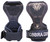 Cobra Grips Weight Lifting Gloves with Adjustable Neoprene Padded Wrist Wraps - Heavy Duty Alternative to Power Lifting Hooks for Deadlifts (PRO Black Leather)