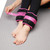 Adjustable Ankle Weights 1-5 LBS Pair with Removable Weight for Jogging, Gymnastics, Aerobics, Physical Therapy, Resistance Training|Each 0.5-2.5 LBS, Total 5LBS, Purple