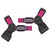Versa Gripps Pro, Made in USA, Wrist Straps for Weightlifting Alternative, Best Training Accessory SM, Pink