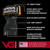 Versa Gripps Pro, Made in USA, Wrist Straps for Weightlifting Alternative, Best Training Accessory, SM, Black