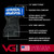 Versa Gripps Classic, Made in USA, Wrist Straps for Weightlifting Alternative, Best Training Accessory, MED/LG, Blue Label