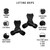 Gymreapers Weight Lifting Grips (Pair) for Heavy Powerlifting, Deadlifts, Rows, Pull Ups, with Neoprene Padded Wrist Wraps Support and Strong Rubber Gloves or Straps for Bodybuilding (Black, Large)