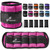 Sportneer Adjustable Ankle Weights Set - 1 Pair (2-10 lbs) Removable Sandbags for Women & Men, Comfortable Neoprene Leg Weights for Walking, Running, Pilates, Yoga, Home Workout & Physical Therapy