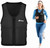 ZELUS Weighted Vest Woman, Adjustable Weighted Vest 1-10lb/ 1-15lb with Removable Z-Fit Soft Iron Weights, for Weight Loss Running Walking Rucking Strength Training, Reflective & Pocket Design
