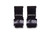 Heavy Duty PRO Metal Lifting Hooks Steel Best Power Weightlifting Set of 2 Premium Thick Padded Workout Hook Gloves (Women-Wrist Size Small/Medium,Flat Black 2 Hooks)