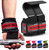 WYOX Weight Lifting Hooks for Deadlift, Pull Ups & Rows – Heavy Duty Wrist Support Grips to Lift Heavier, Reduce Grip Fatigue & Improve Performance – Padded Straps for Men & Women