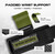 WYOX Weight Lifting Hooks for Men & Women (Pair) – Heavy Duty Wrist Support Straps with Hooks for Deadlifts, Pull Ups, Shrugs – Gym Lifting Straps with Grip Assist for Weightlifting & Strength Training (Army Green)