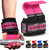 WYOX Weight Lifting Hooks for Deadlift, Pull Ups & Rows – Heavy Duty Wrist Support Grips to Lift Heavier, Reduce Grip Fatigue & Improve Performance – Padded Straps for Men & Women