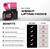 WYOX Weight Lifting Hooks for Deadlift, Pull Ups & Rows – Heavy Duty Wrist Support Grips to Lift Heavier, Reduce Grip Fatigue & Improve Performance – Padded Straps for Men & Women