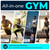 Gymnastics Power - Weighted Vest 6lb, 10lb, 12lb, 25lb, 35lb, 45lb, 60lb Removable Iron Weights for Men and Women Workout for Calisthenics and Fitness Sport Training (45 LB - Black)