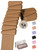 kure.fit Weighted Bangles | Adjustable Wrist and Ankle Weights for Women 2LB Each (Set of 2) | Ankle Weights for Yoga, Pilates & Walking | Leg & Arm Weights for Men | Home & Gym Workouts