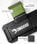DMoose Fitness Weight Lifting Hooks (Pair) for Deadlifts, Pull Ups, Rows & Shrugs - Anti-Rip Nylon Strap Hand Grips with Thick Wrist Padding - Heavy Duty Wrist Straps for Weightlifting (Green)