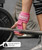 DMoose Fitness Weight Lifting Hooks (Pair) for Deadlifts, Pull Ups, Rows & Shrugs - Anti-Rip Nylon Strap Hand Grips with Thick Wrist Padding - Heavy Duty Wrist Straps for Weightlifting (All Pink)