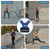 ZELUS Weighted Vest for Men and Women, Adjustable Body Weight Vest Exercise Set for Workouts, 4-10lb/11-20lb/20-32lb with 6 Ironsand Weights for Cardio Strength Training Walking Jogging, 11-20lb. Blue
