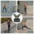 ZELUS Weighted Vest for Men and Women, Adjustable Body Weight Vest Exercise Set for Workouts, 4-10lb/11-20lb/20-32lb with 6 Ironsand Weights for Cardio Strength Training Walking Jogging, 11-20lb Green
