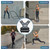 ZELUS Weighted Vest for Men and Women, Adjustable Body Weight Vest Exercise Set for Workouts, 4-10lb/11-20lb/20-32lb with 6 Ironsand Weights for Cardio Strength Training Walking Jogging, 11-20lb. Gray