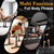 12" Wooden Parallel Bar and Dip Bar with Non-Slip Handles, Rock-Free Fitness Equipment for Handstands, L-Sits, Gymnastics and Strength Training for Home Gym, 600lbs Capacity