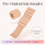 Bala Bangles Wrist & Ankle Weights for Women & Men - 2 lb Adjustable Weighted Bands - Soft Silicone Arm & Leg Weights for Pilates, Yoga, Walking, Barre, Home Workout & Strength Training Exercise