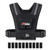 ZELUS Weighted Vest Men, 23lbs/36lbs/45lbs Adjustable Weight Vest with 10/16/20 removable Iron Weights and Reflective Strips, No-Bounce Design for Strength Training, Running, HIIT & Calisthenics