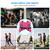 ZELUS Weighted Vest, 6lb/8lb/12lb/16lb/20lb/25lb/30lb Weight Vest with Reflective Stripe for Workout, Strength Training, Running, Fitness, Muscle Building, Weight Loss, Weightlifting, Pink(12lb)