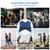 ZELUS Weighted Vest, 6lb/8lb/12lb/16lb/20lb/25lb/30lb Weight Vest with Reflective Stripe for Workout, Strength Training, Running, Fitness, Muscle Building, Weight Loss, Weightlifting, Blue(12 lb)