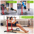 SELEWARE Heavy Duty Dip Bar, Adjustable Width & Height Dip Station Home Gym Fitness Equipment, 800lbs Capacity, Multifunctional Strength Training Dip Stand with Push Up Bar for Tricep Dips, L-Sits