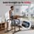 SPORTSROYALS DP1 Dip Station Adjustable Dip Bar, Heavy Duty Parallette & Parallel Bars, 500LBS Stable Dip Stands for Home Gym, Calisthenics & Upper Body Workout Equipment