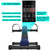 HOMGIM Mini Exercise Bike,Under Desk Bike for Seniors Rehab Training, Motorized Pedal Exerciser for Arm/Leg Fitness & Physical Therapy, 6 Levels Speed Adjustment