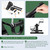 HOMGIM Motorized Mini Exercise Bike Electric Pedal Exerciser for Seniors Rehab Training, Under Desk Bike Pedal Exerciser for Arm/Leg Fitness & Physical Therapy, 6 Levels Speed Adjustment (Black)