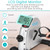 Vive Under Desk Bike Pedal Exerciser - Stationary Exercise Leg Peddler - Low Impact, Portable Mini Cycle Bike for Under Your Office Desk - For Arm or Foot - Small, Sit-Down Recumbent Equipment Machine