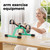 RYGEO Pedal Exerciser Mini Exercise Bike for Leg and Arm Recovery Exercise Lightweight and Portable Floor Bike(Green)
