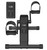 Under Desk Bike Pedal Exerciser for Seniors, 12-Level Electric Mini Exercise Bike with LCD, Quiet Motorized Arm & Leg Pedaler for Seniors at Home, Black